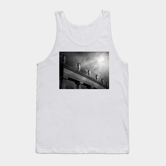 Herald Angels Tank Top by tgass